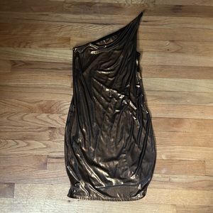 Gold Lame Dress size small